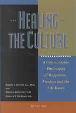 Healing the Culture: A Commonsense Philosophy of Happiness, Freedom, and the Life Issues