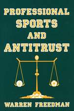 Professional Sports and Antitrust