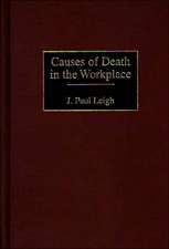 Causes of Death in the Workplace