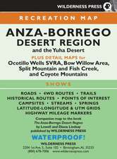 Map Anza-Borrego Desert Region