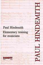 Elementary Training for Musicians