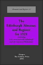 Edinburgh: An Almanac, 1921