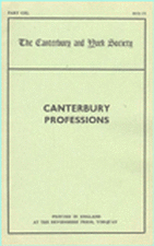 Canterbury Professions