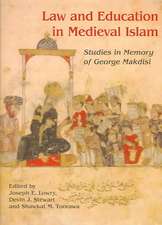 Law and Education in Medieval Islam