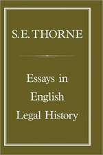 Essays in English Legal History