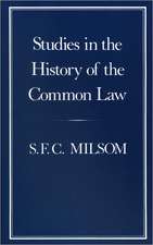 Studies in the History of the Common Law