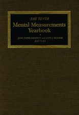 The Tenth Mental Measurements Yearbook