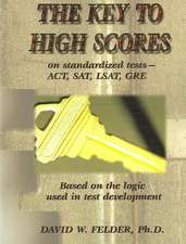 Key to High Scores on Standardized Tests