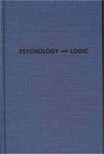 Psychology and Logic