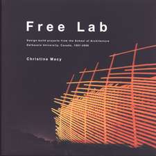 Free Lab: Design-build projects from the School of Architecture, Dalhousie University, Canada, 1991-2006