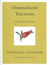 Onomasticon Turcicum, Turkic Personal Names, Parts I–II