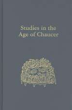 Studies in the Age of Chaucer – Volume 34