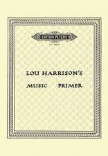 Lou Harrison's Music Primer