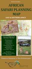 African Safari Planning Map