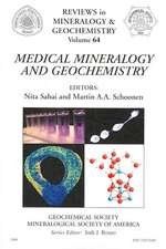 Medical Mineralogy and Geochemistry