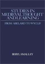 Studies in Medieval Thought and Learning from Abelard to Wyclif: With CD-ROM [With CDROM]