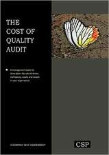 The Cost of Quality Audit