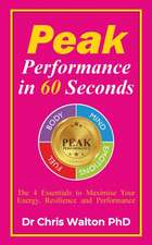 Peak Performance in 60 Seconds