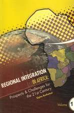 Regional Integration in Africa