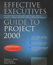 Effective Executive's Guide to Project 2000