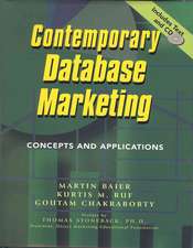 Contemporary Database Marketing: Concepts and Applications