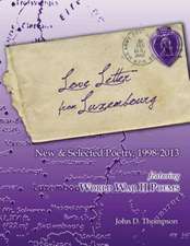 Love Letter from Luxembourg: New & Selected Poetry, 1998-2013