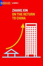 Zhang Xin: On the Return to China