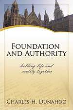 Foundatiion and Authority