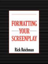 Formatting Your Screenplay