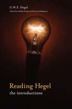 Reading Hegel: The Introductions