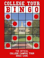 College Tour Bingo: The Official College Campus Tour Bingo Game