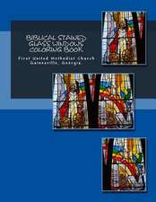 Biblical Stained Glass Windows Coloring Book