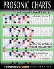 Fretboard Chord Charts for Guitar - Volume 2