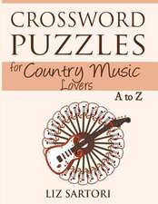 Crossword Puzzles for Country Music Lovers A to Z