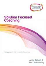 Solution Focused Coaching