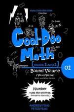 Cool-Doo Math - Grade 1&2 - Bound Vol.01 - Black & White Version