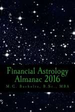 Financial Astrology Almanac 2016