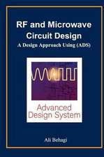 RF and Microwave Circuit Design