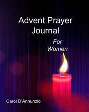 Advent Prayer Journal For Women