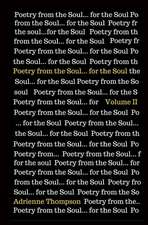 Poetry from the Soul... for the Soul