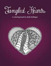 Tangled Hearts: A coloring book