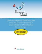 Peace of Mind Core Curriculum for Early Childhood