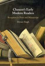 Chaucer's Early Modern Readers