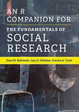 An R Companion for The Fundamentals of Social Research