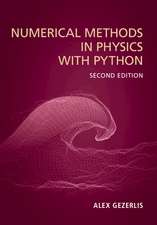 Numerical Methods in Physics with Python