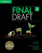 Final Draft Level 3 Student's Book with Digital Pack