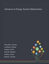 Heuveline, V: Advances in Energy System Optimization