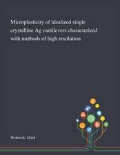 Microplasticity of Idealized Single Crystalline Ag Cantilevers Characterized With Methods of High Resolution