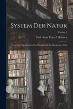 System Der Natur