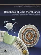 Handbook of Lipid Membranes: Molecular, Functional, and Materials Aspects